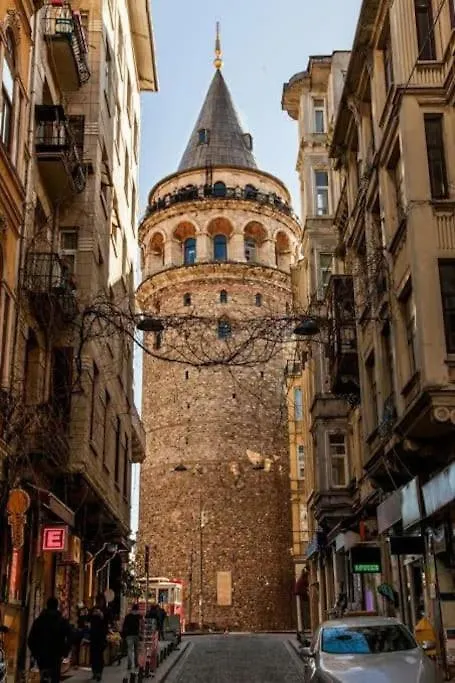 アパート Cozy Flat With Balcony, Very Close To Galata Tower イスタンブール